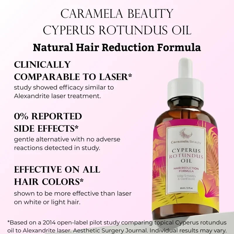 Caramela Beauty Cyperus Rotundus Hair Reduction Oil