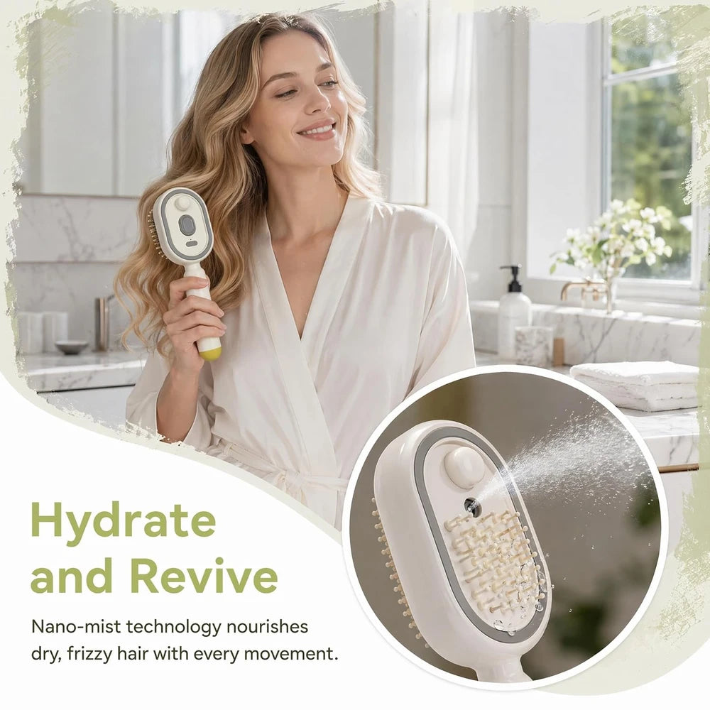 Electric Spray Massage Comb