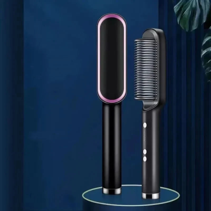 Ceramic Hair Straightening Brush