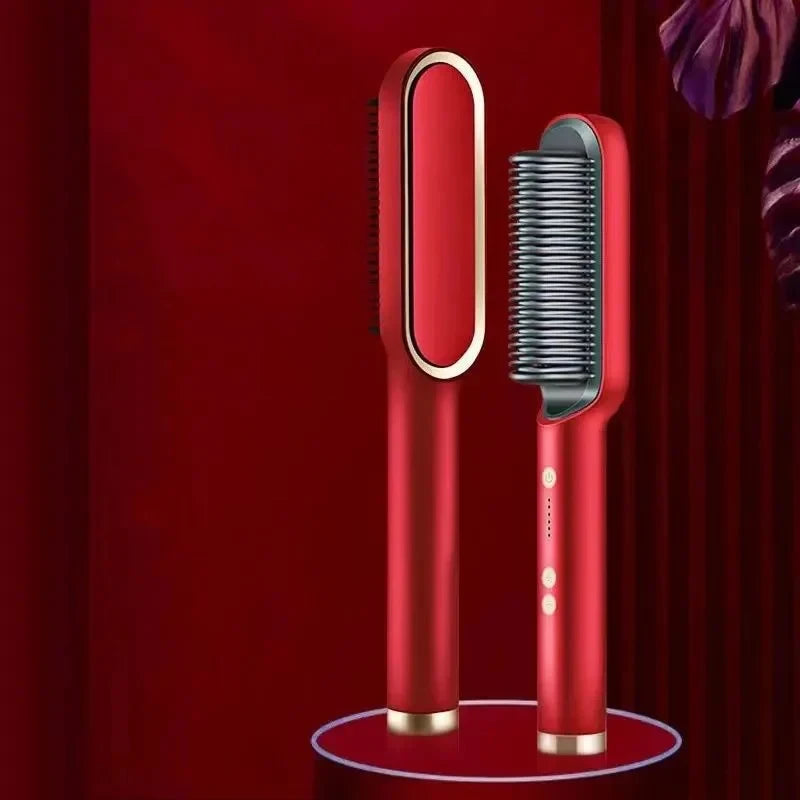 Ceramic Hair Straightening Brush
