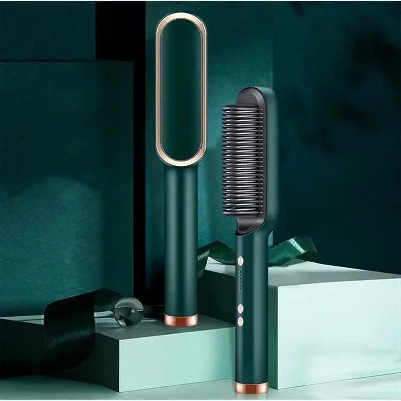 Ceramic Hair Straightening Brush